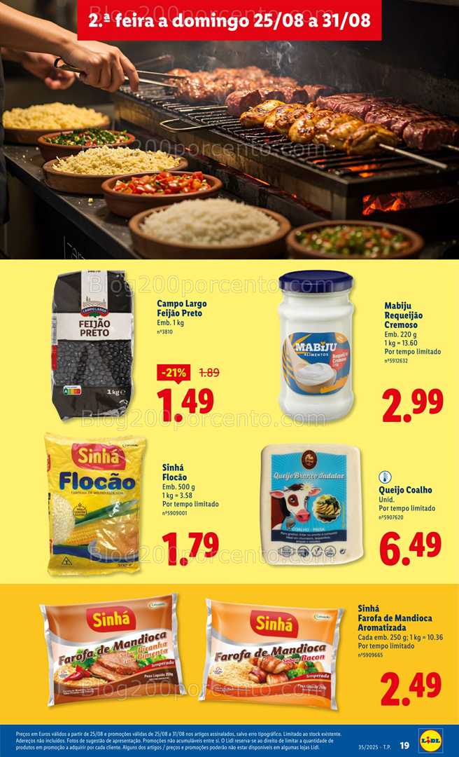 Antevisão Folheto LIDL Sabores do Mundo Promoções de 25 a 31 agosto