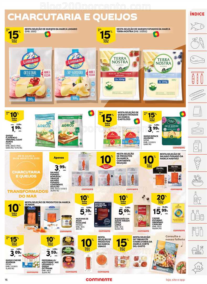 Antevisão Folheto CONTINENTE Promoções de 12 a 18 agosto - Edição Digital