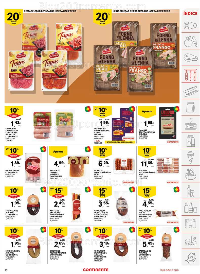 Antevisão Folheto CONTINENTE Promoções de 12 a 18 agosto - Edição Digital