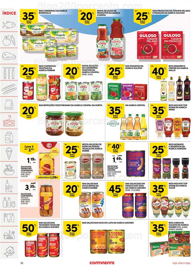 Antevisão Folheto CONTINENTE Promoções de 12 a 18 agosto - Edição Digital