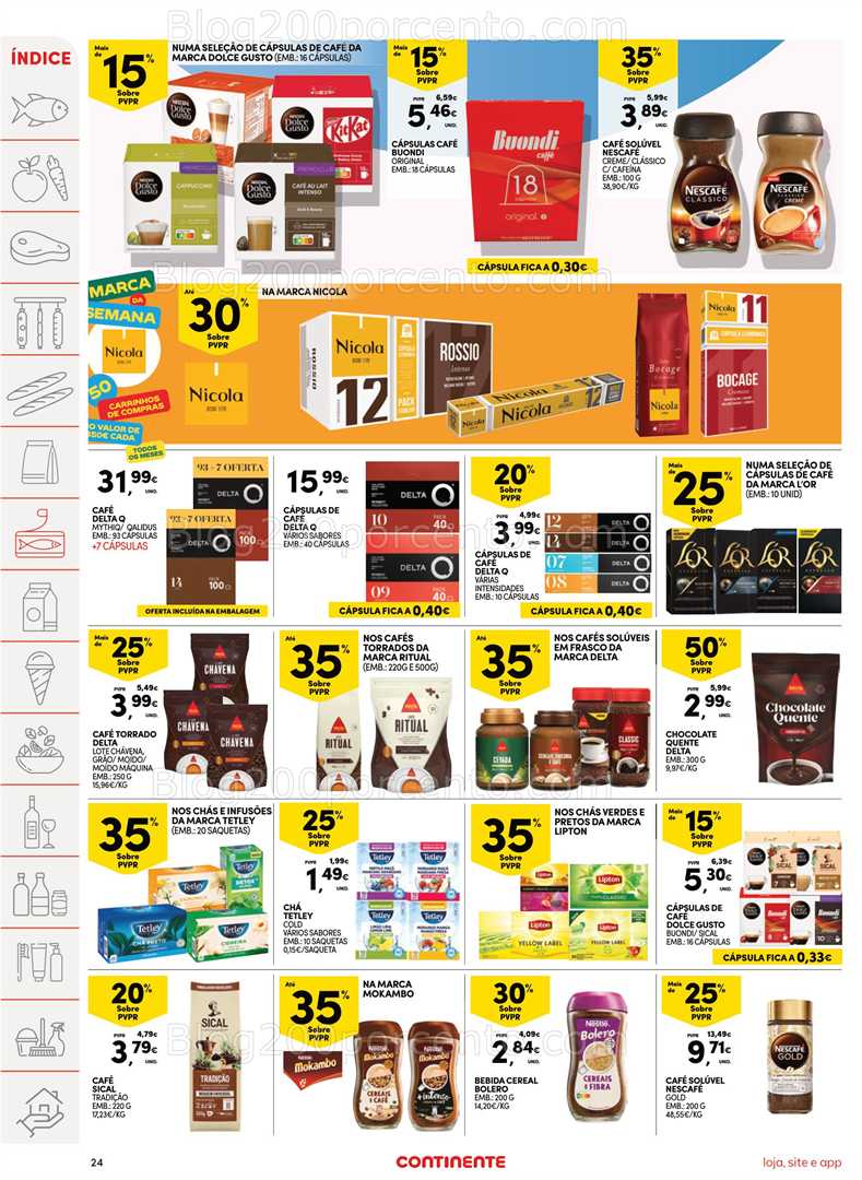Antevisão Folheto CONTINENTE Promoções de 12 a 18 agosto - Edição Digital