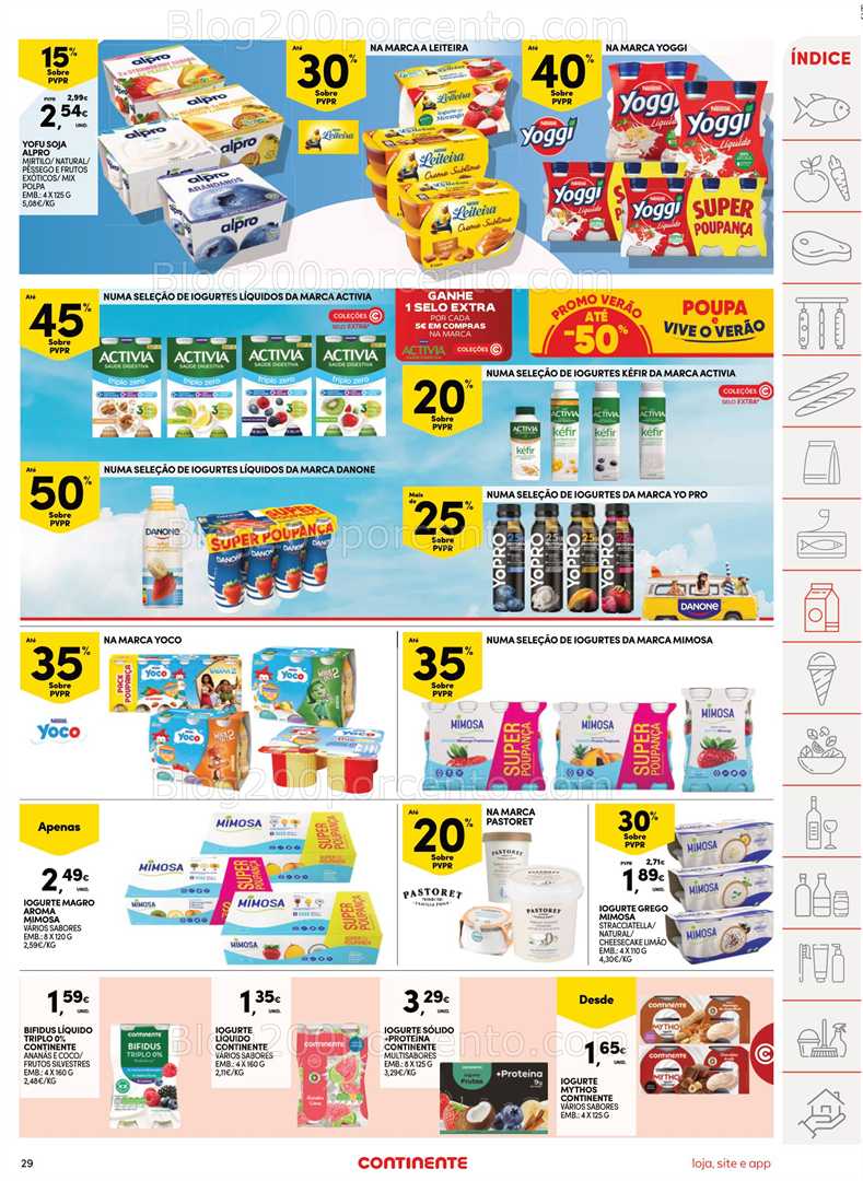 Antevisão Folheto CONTINENTE Promoções de 12 a 18 agosto - Edição Digital