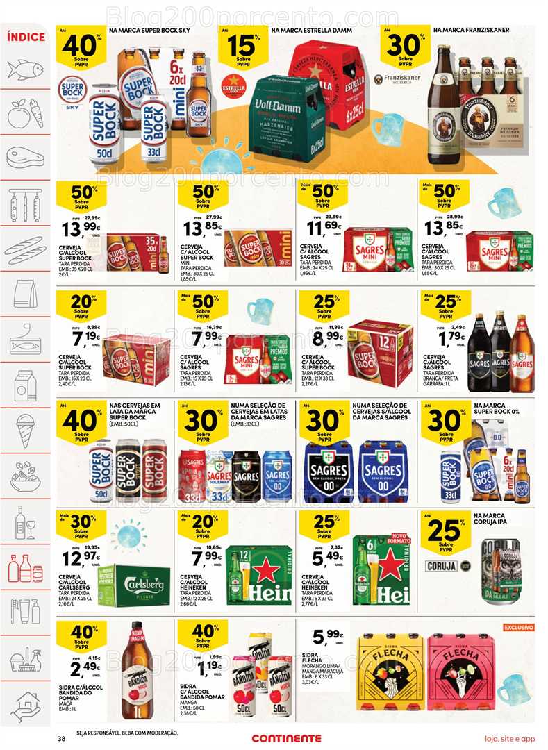 Antevisão Folheto CONTINENTE Promoções de 12 a 18 agosto - Edição Digital