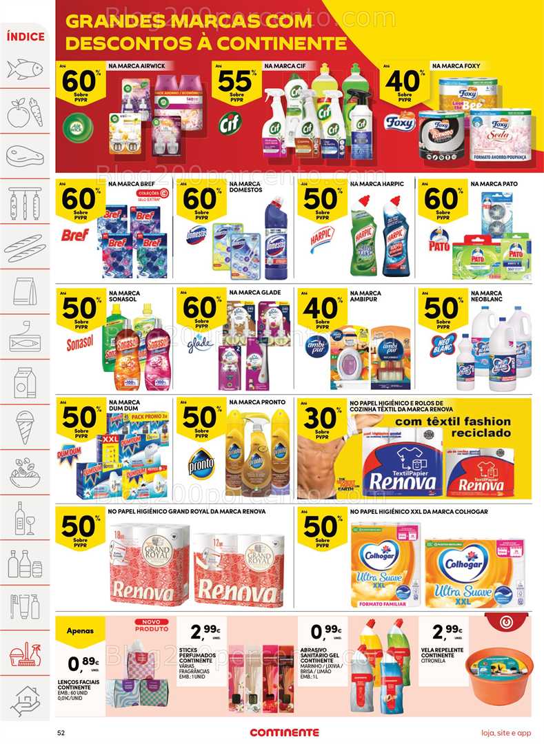 Antevisão Folheto CONTINENTE Promoções de 12 a 18 agosto - Edição Digital