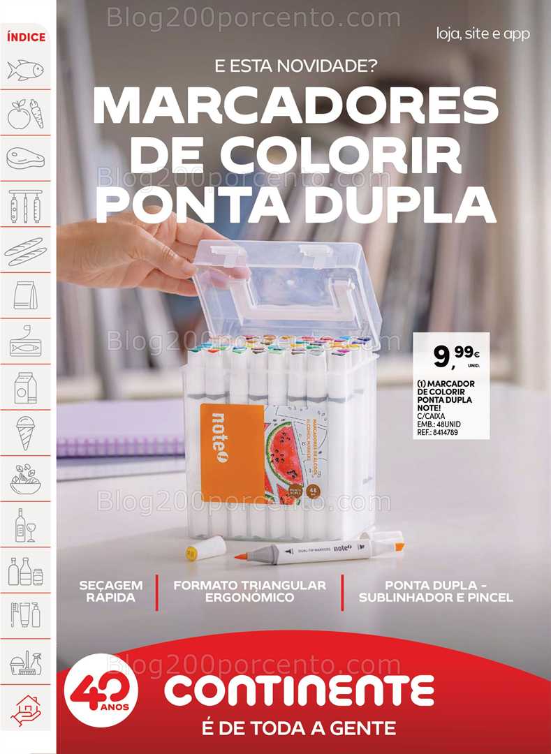 Antevisão Folheto CONTINENTE Promoções de 12 a 18 agosto - Edição Digital