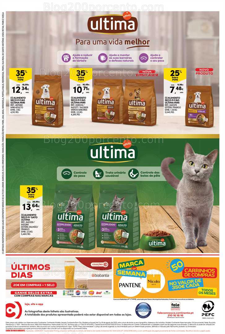 Antevisão Folheto CONTINENTE Promoções de 12 a 18 agosto - Edição Digital