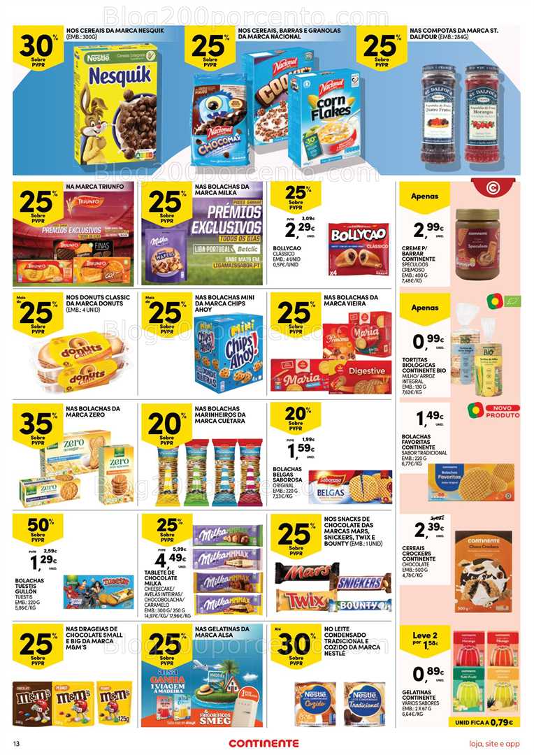Antevisão Folheto CONTINENTE Bom Dia Promoções de 12 a 18 agosto
