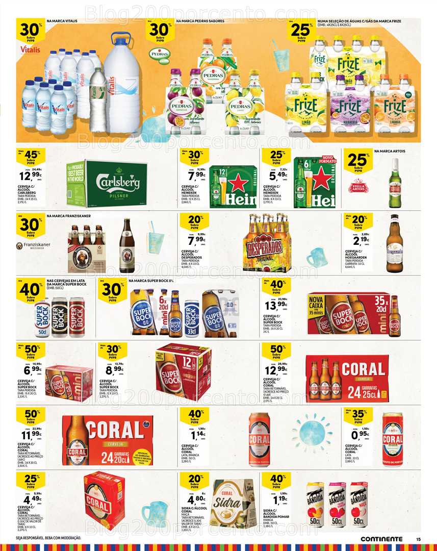 Antevisão Folheto CONTINENTE Madeira Promoções de 12 a 18 agosto