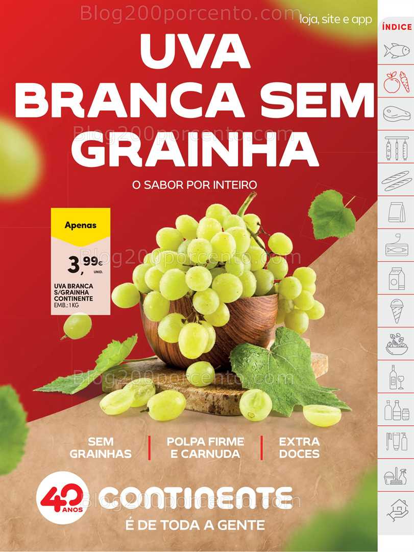 Antevisão Folheto CONTINENTE Promoções de 19 a 25 agosto - Edição Digital