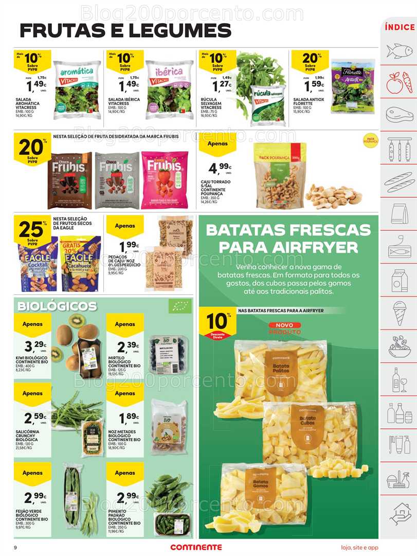 Antevisão Folheto CONTINENTE Promoções de 19 a 25 agosto - Edição Digital
