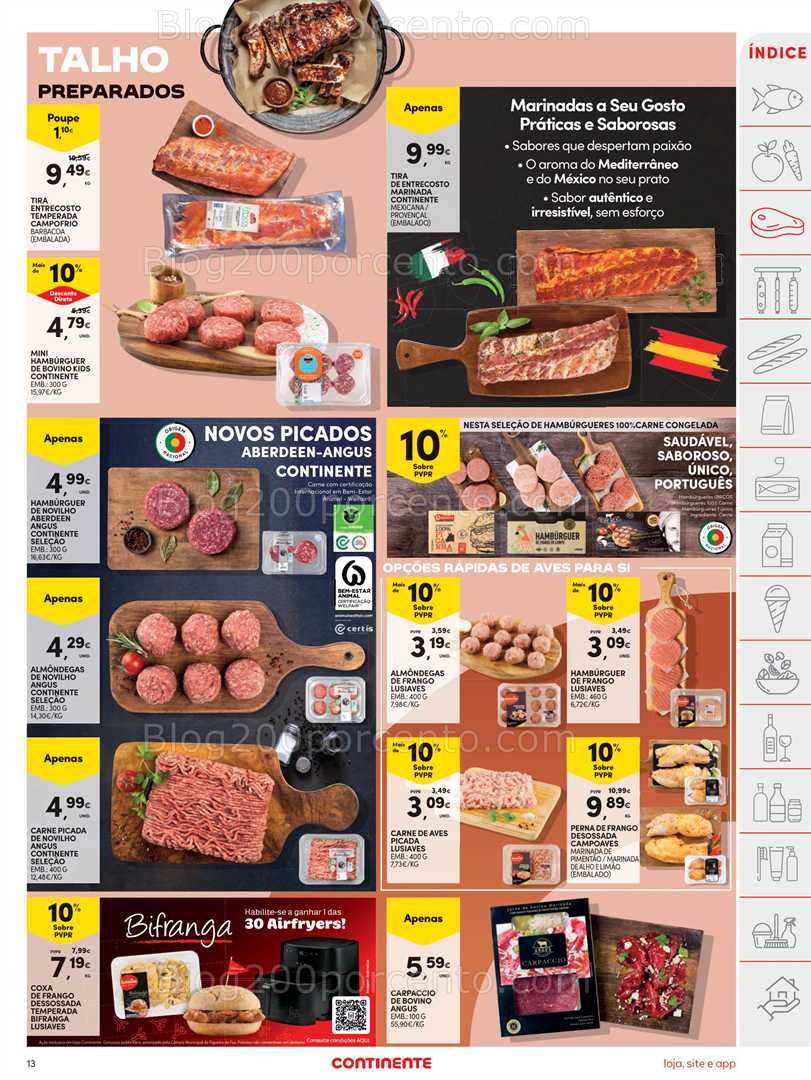 Antevisão Folheto CONTINENTE Promoções de 19 a 25 agosto - Edição Digital