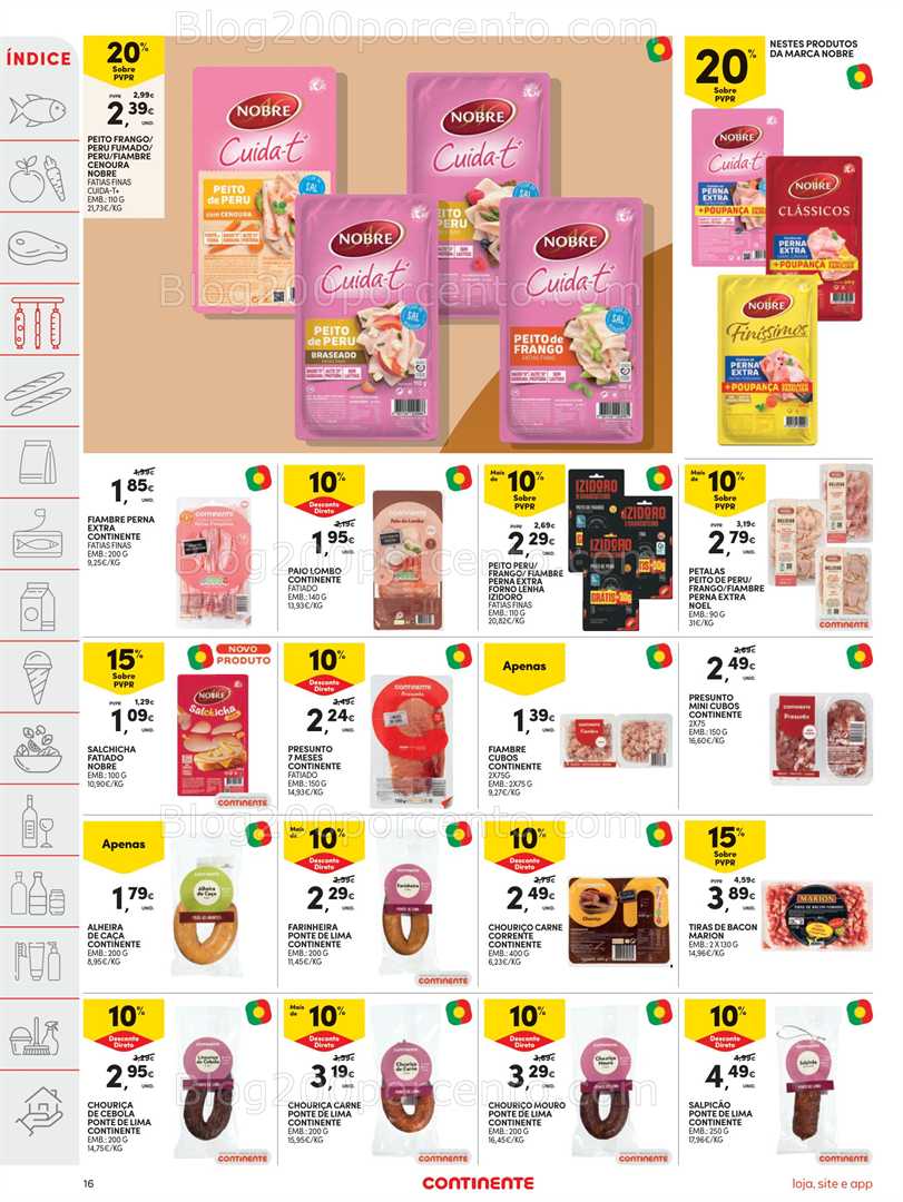 Antevisão Folheto CONTINENTE Promoções de 19 a 25 agosto - Edição Digital