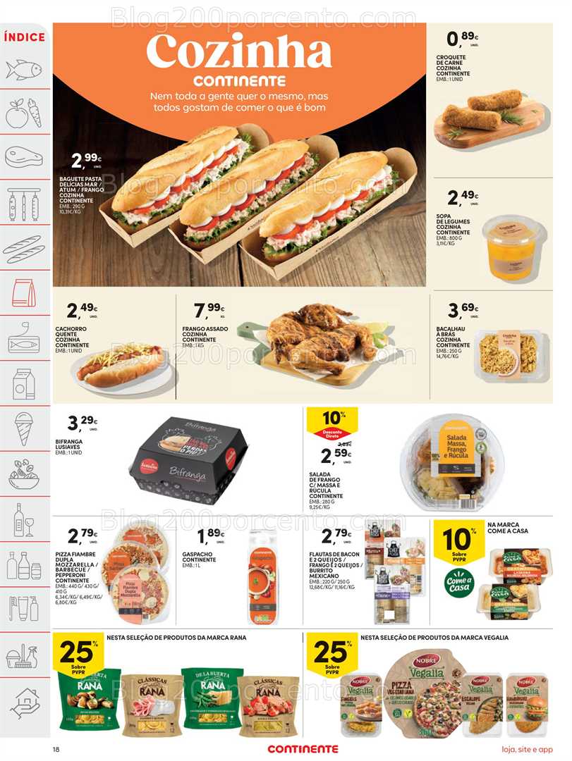 Antevisão Folheto CONTINENTE Promoções de 19 a 25 agosto - Edição Digital