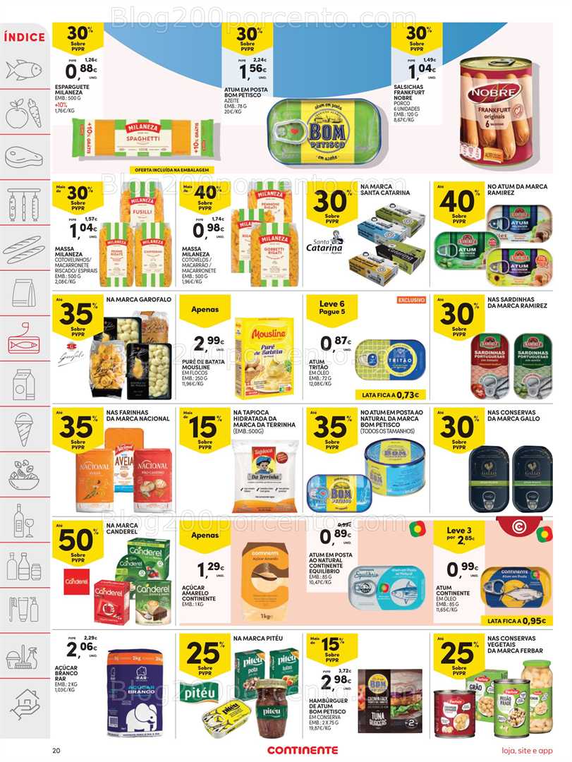 Antevisão Folheto CONTINENTE Promoções de 19 a 25 agosto - Edição Digital