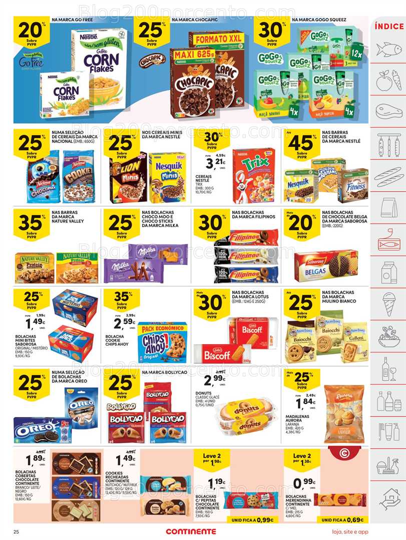 Antevisão Folheto CONTINENTE Promoções de 19 a 25 agosto - Edição Digital
