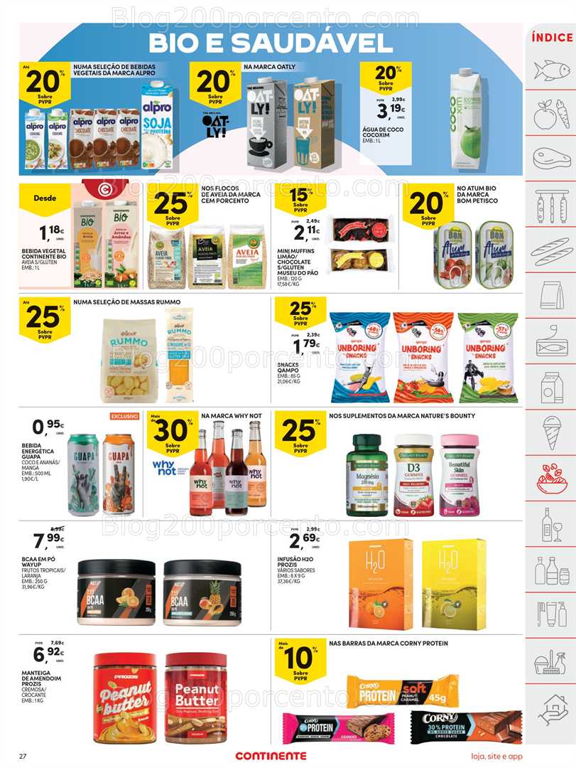 Antevisão Folheto CONTINENTE Promoções de 19 a 25 agosto - Edição Digital