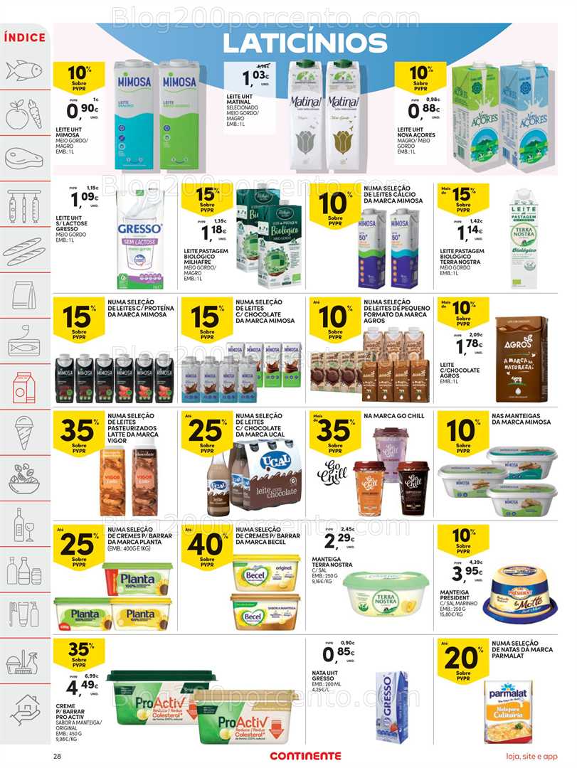 Antevisão Folheto CONTINENTE Promoções de 19 a 25 agosto - Edição Digital