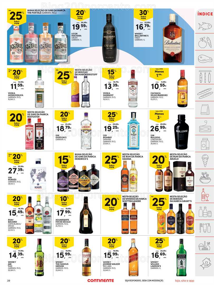 Antevisão Folheto CONTINENTE Promoções de 19 a 25 agosto - Edição Digital