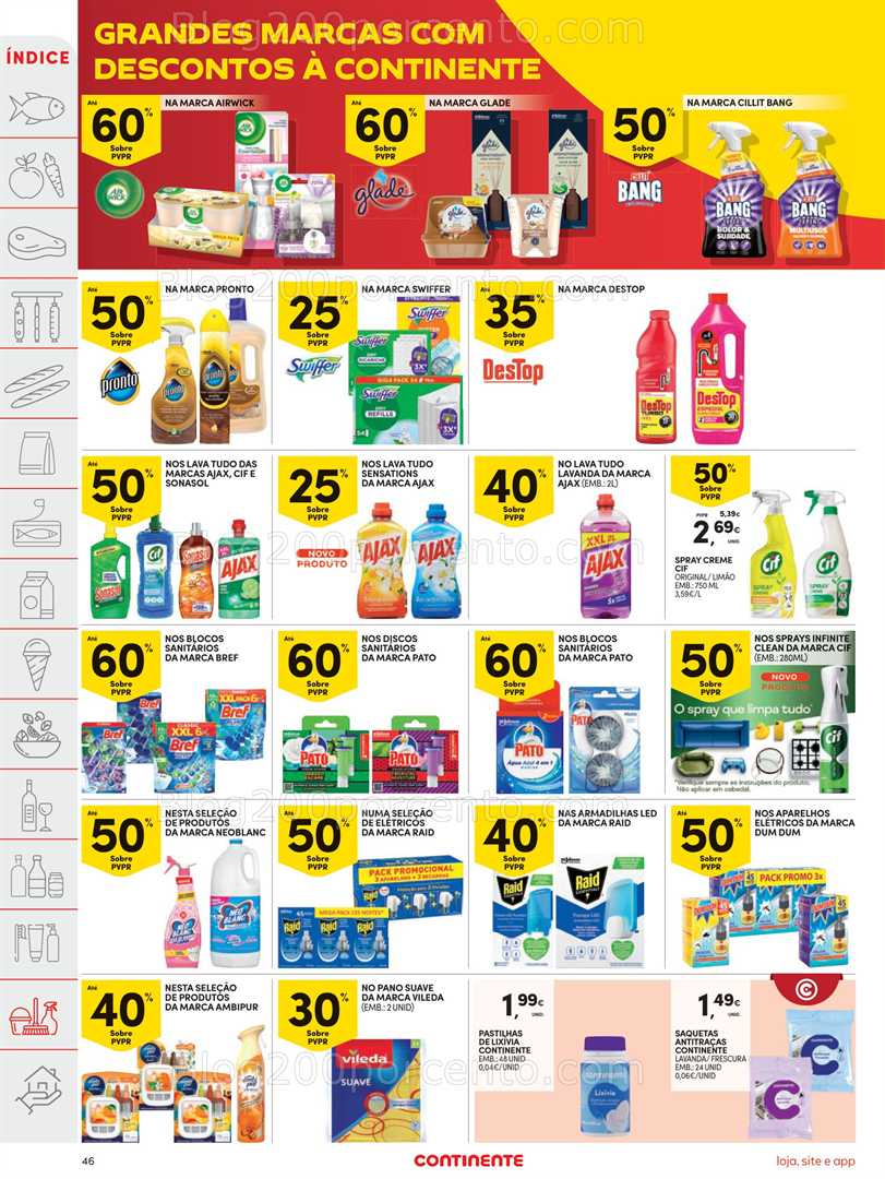 Antevisão Folheto CONTINENTE Promoções de 19 a 25 agosto - Edição Digital