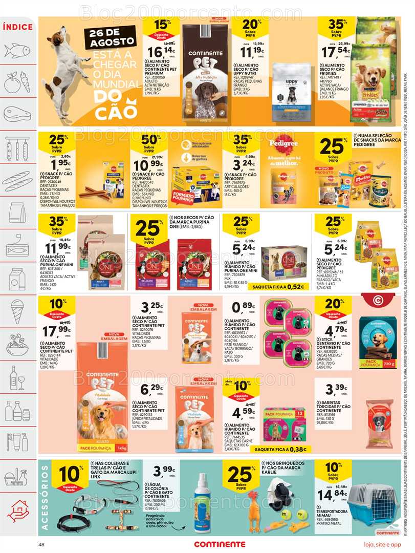 Antevisão Folheto CONTINENTE Promoções de 19 a 25 agosto - Edição Digital