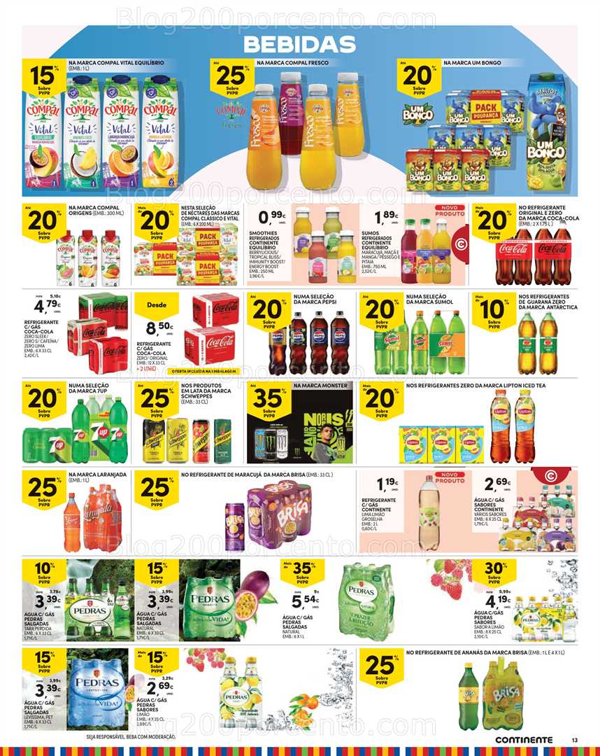 Antevisão Folheto CONTINENTE Madeira Promoções de 19 a 25 agosto