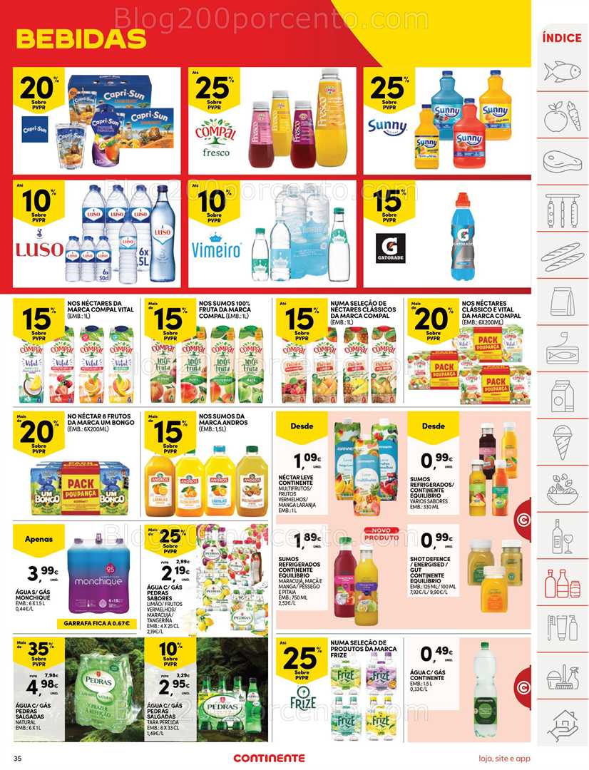 Antevisão Folheto CONTINENTE Promoções de 26 agosto a 1 setembro - Edição Digital