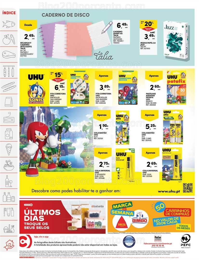 Antevisão Folheto CONTINENTE Promoções de 26 agosto a 1 setembro - Edição Digital