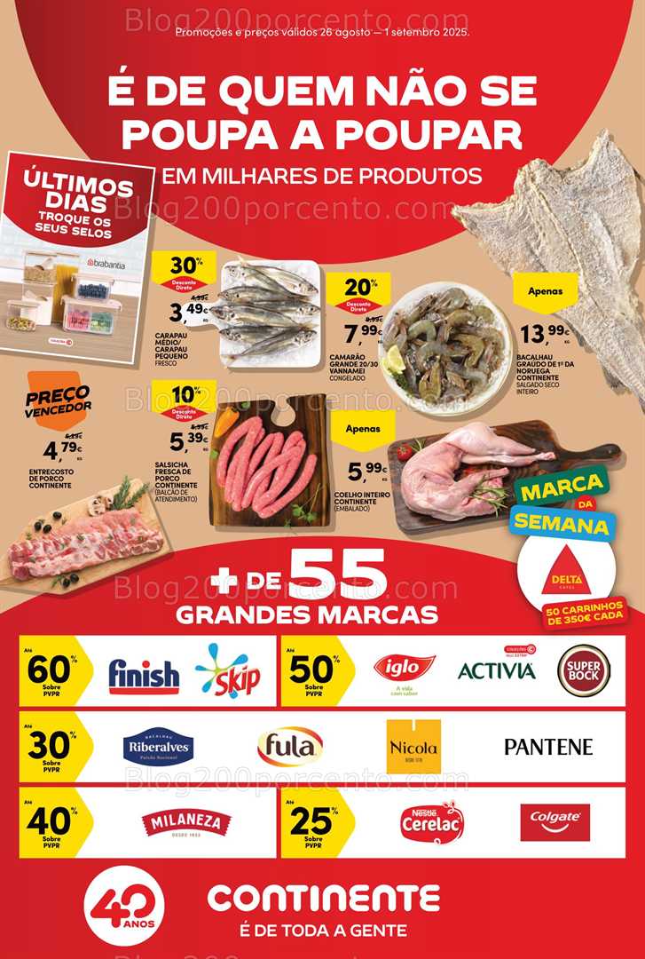 Antevisão Folheto CONTINENTE Bom Dia Promoções de 26 agosto a 1 setembro - Edição Digital