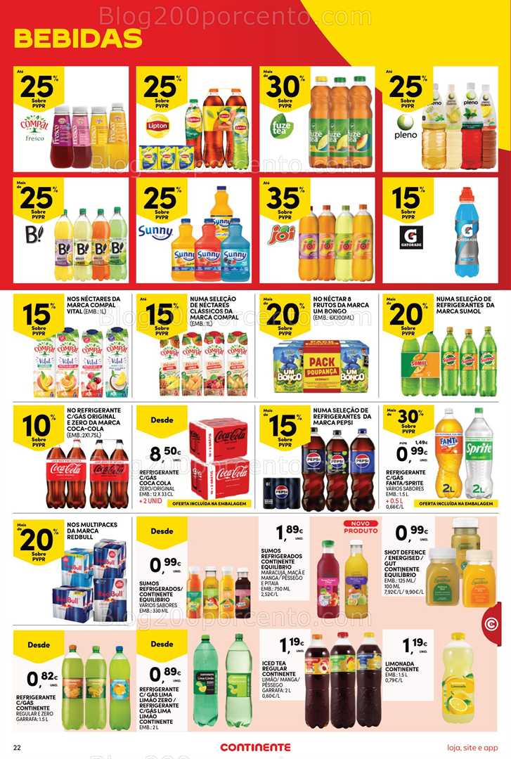 Antevisão Folheto CONTINENTE Bom Dia Promoções de 26 agosto a 1 setembro - Edição Digital