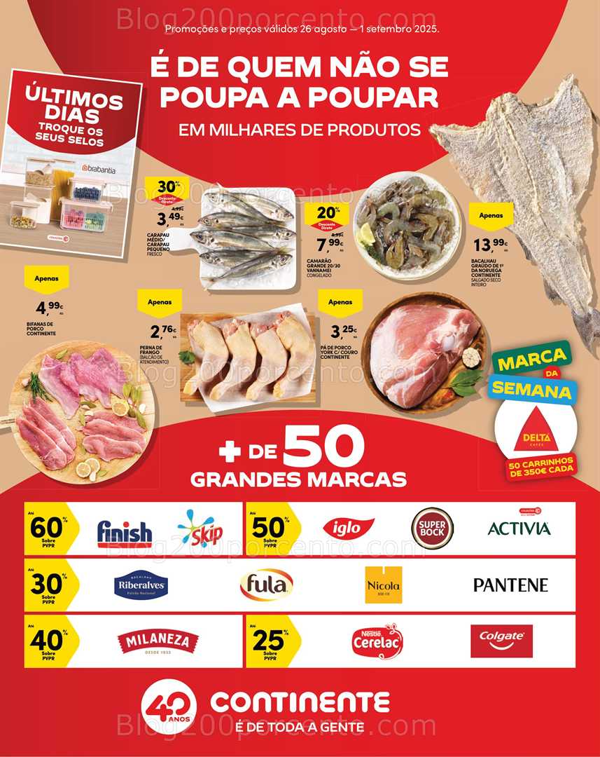 Antevisão Folheto CONTINENTE Madeira Promoções de 26 agosto a 1 setembro - Edição Digital