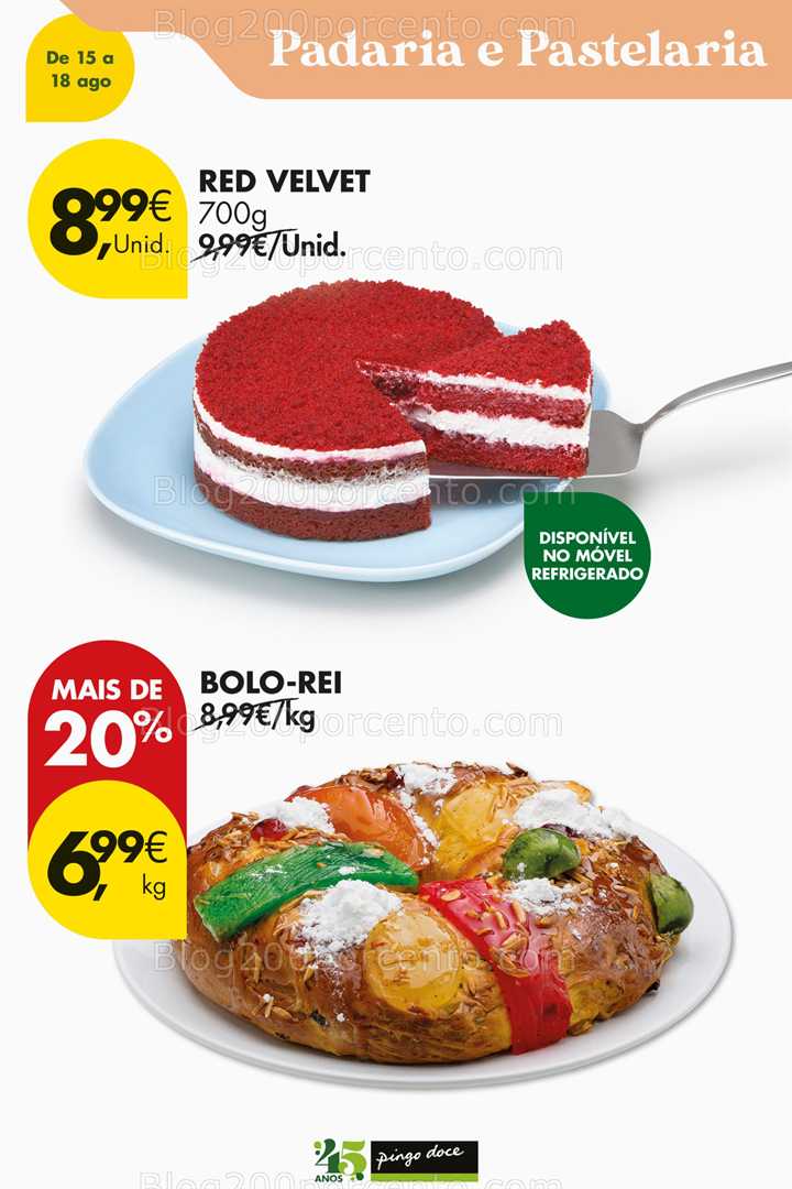 Antevisão Folheto PINGO DOCE Promoções Fim de Semana - só 15 e 16 agosto