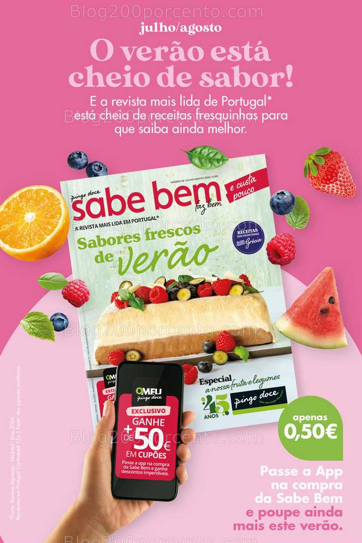 Antevisão Folheto PINGO DOCE Promoções Fim de Semana - só 15 e 16 agosto