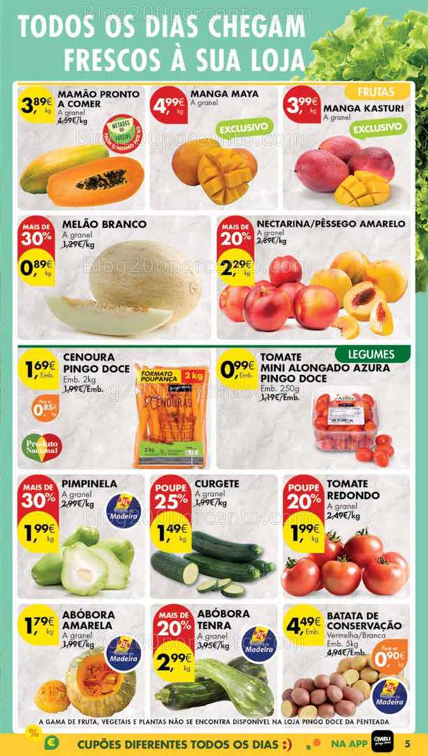 Antevisão Folheto PINGO DOCE Madeira Promoções de 12 a 18 agosto