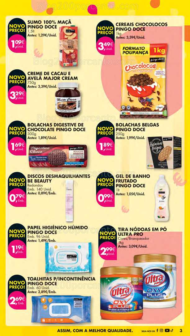 Antevisão Folheto PINGO DOCE Lojas Médias Promoções de 12 a 18 agosto
