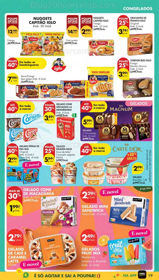 Antevisão Folheto PINGO DOCE Lojas Médias Promoções de 12 a 18 agosto