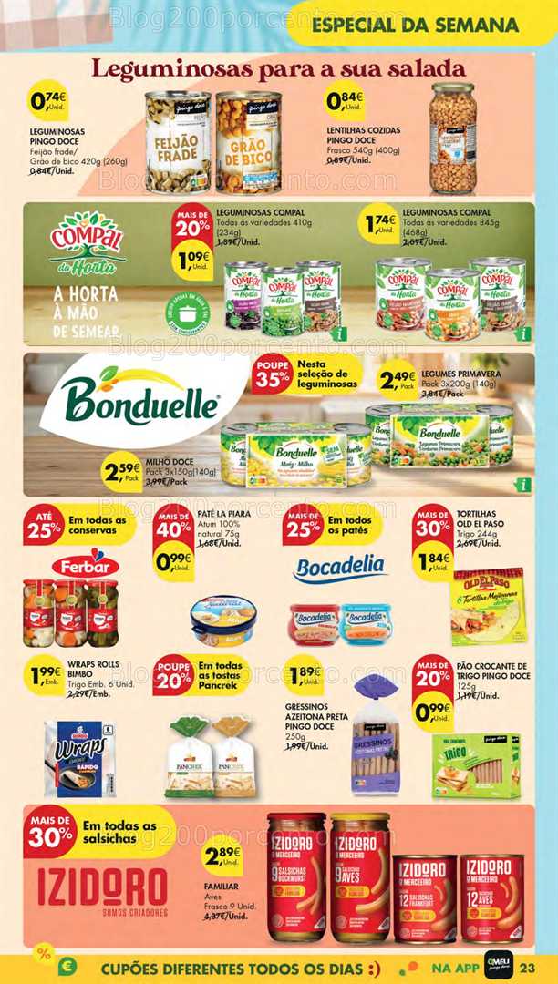 Antevisão Folheto PINGO DOCE Lojas Médias Promoções de 12 a 18 agosto