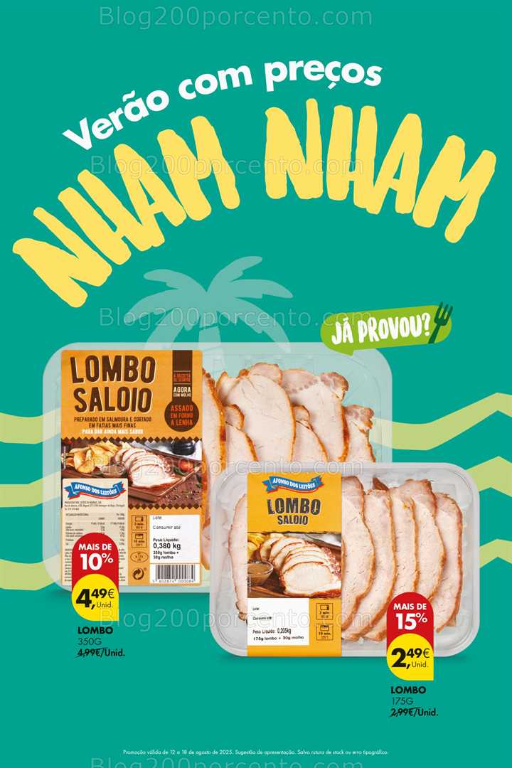 Antevisão Folheto PINGO DOCE Promoções Fim de Semana - 15 a 18 agosto