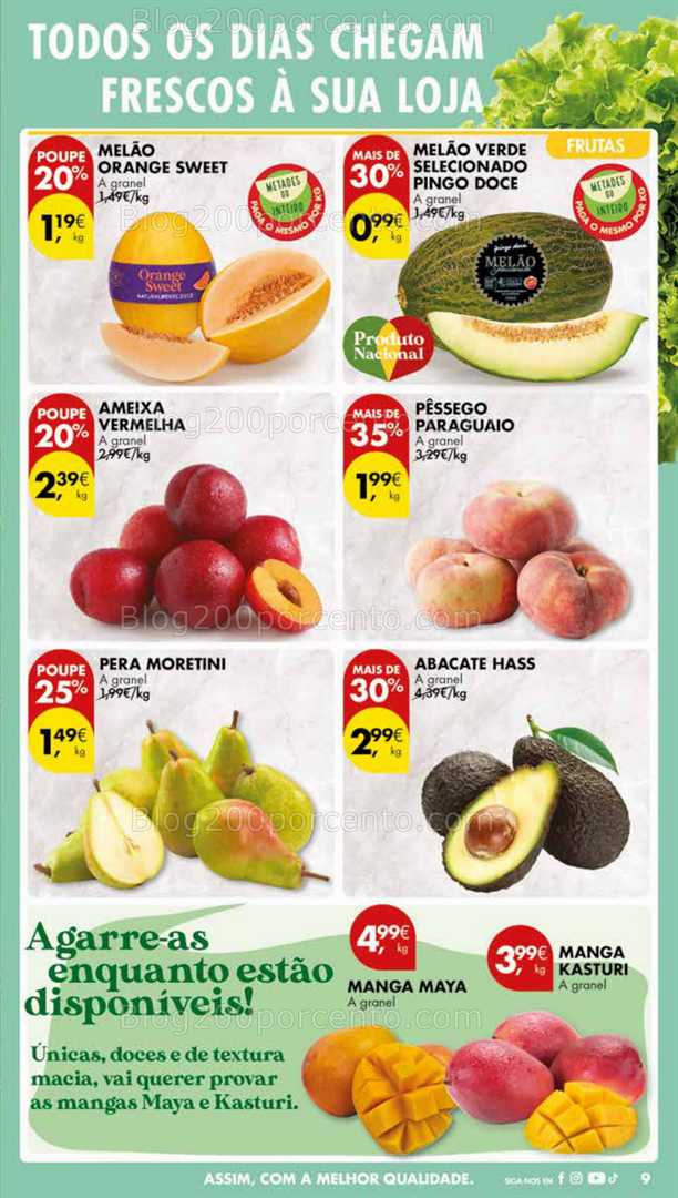 Antevisão Folheto PINGO DOCE Lojas Médias Promoções de 19 a 25 agosto