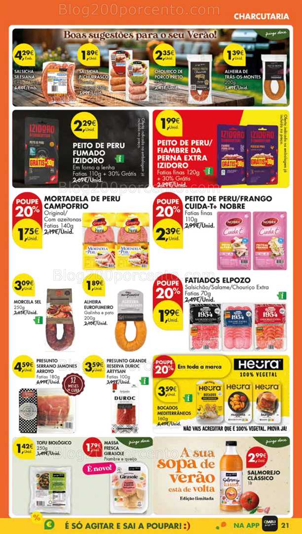 Antevisão Folheto PINGO DOCE Lojas Médias Promoções de 19 a 25 agosto