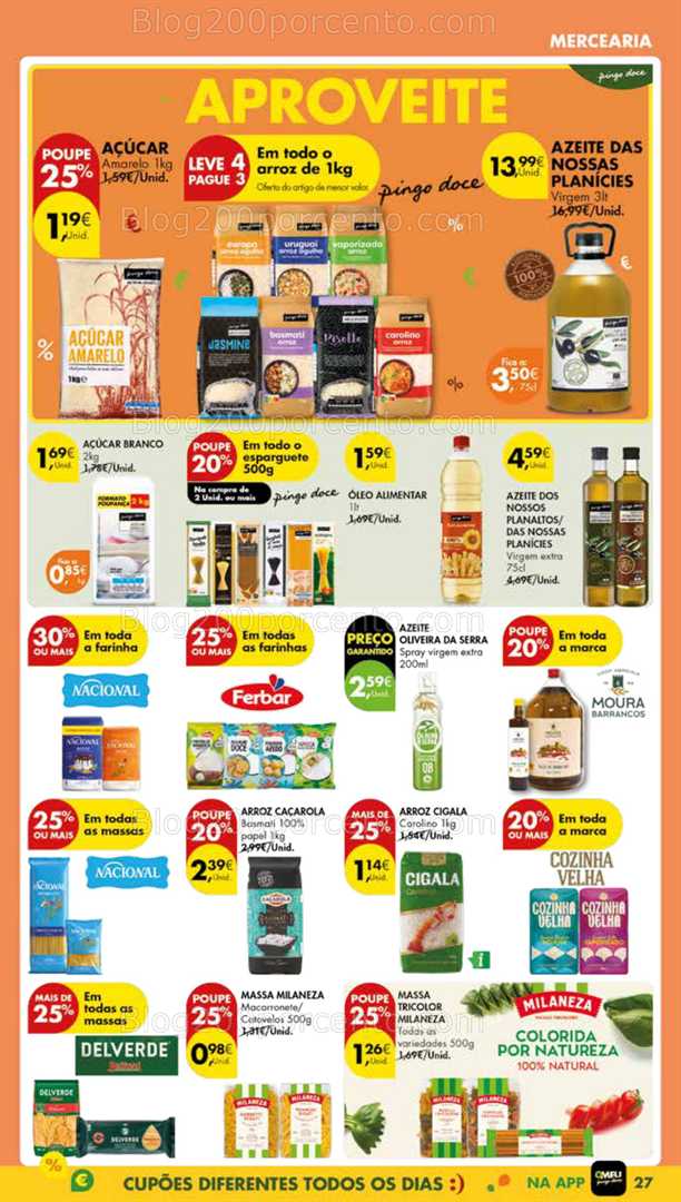 Antevisão Folheto PINGO DOCE Lojas Médias Promoções de 19 a 25 agosto