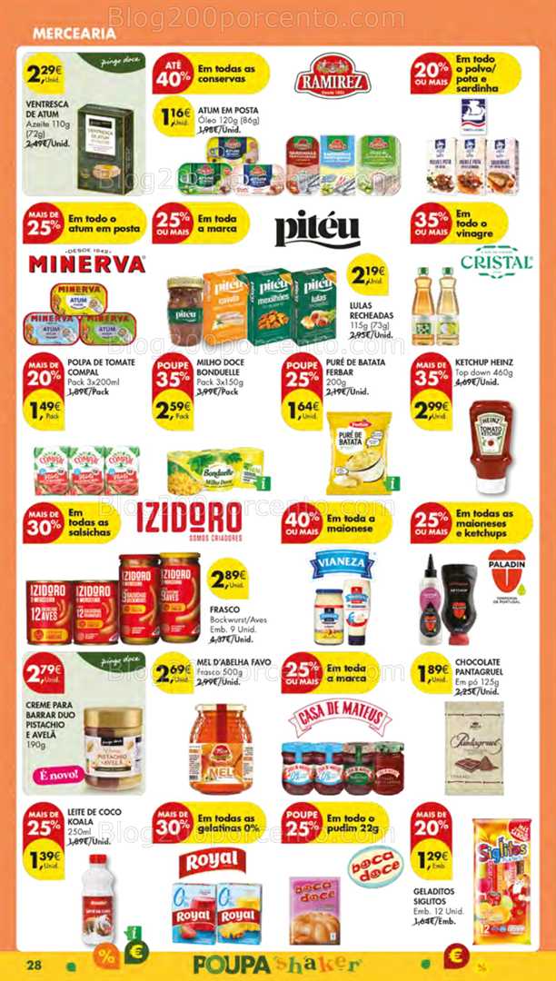 Antevisão Folheto PINGO DOCE Lojas Médias Promoções de 19 a 25 agosto