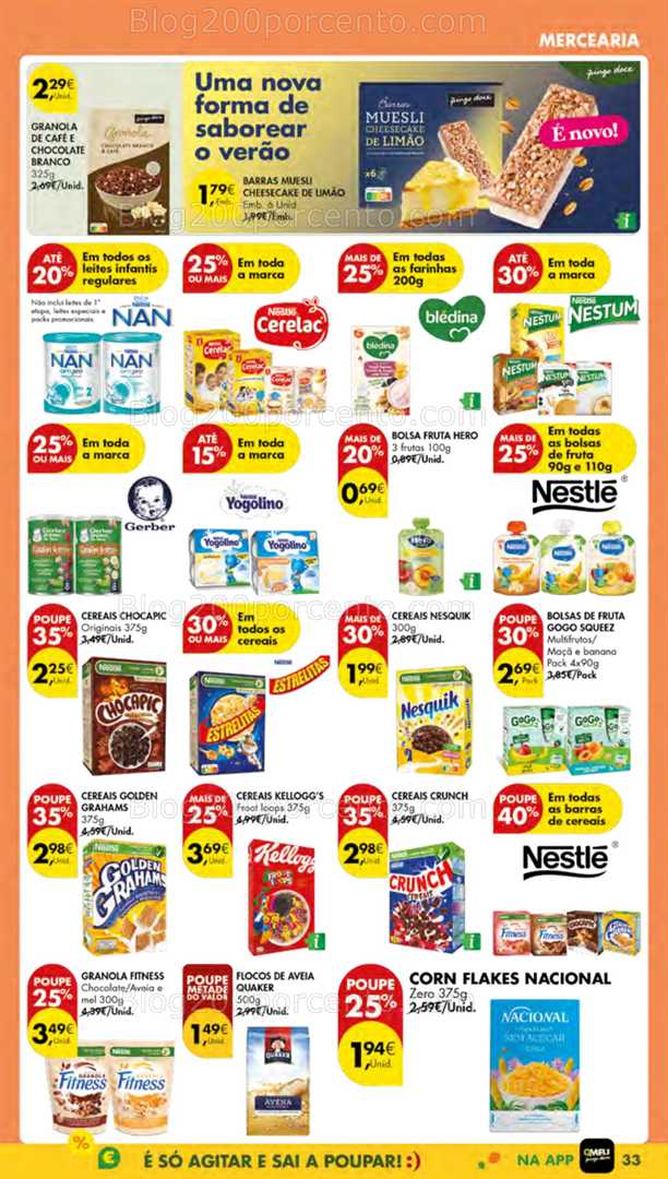 Antevisão Folheto PINGO DOCE Lojas Médias Promoções de 19 a 25 agosto