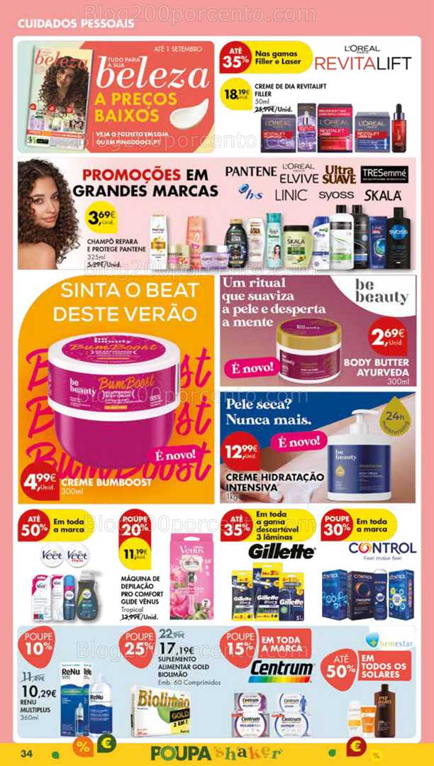Antevisão Folheto PINGO DOCE Lojas Médias Promoções de 19 a 25 agosto