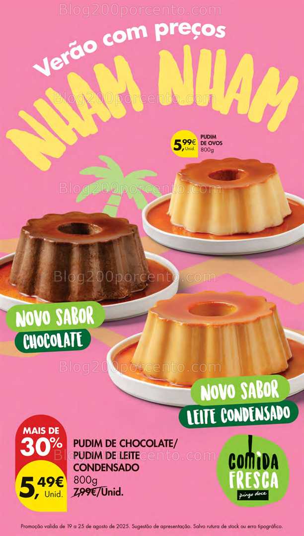 Antevisão Folheto PINGO DOCE Lojas Pequenas Promoções de 19 a 25 agosto