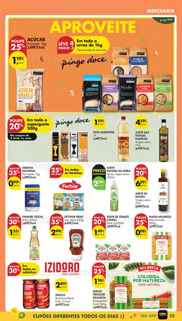 Antevisão Folheto PINGO DOCE Lojas Pequenas Promoções de 19 a 25 agosto