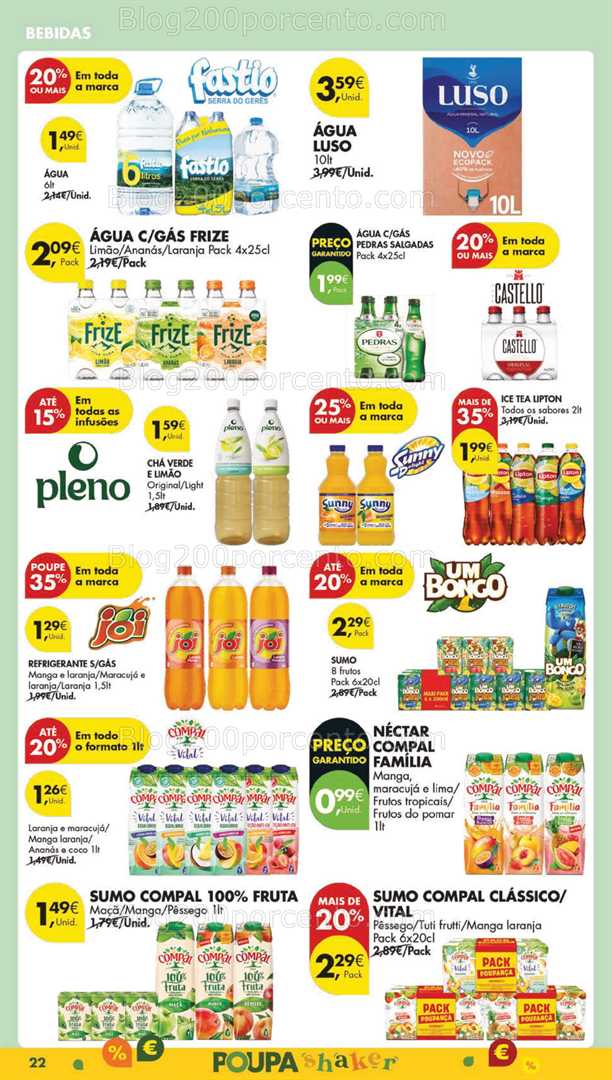 Antevisão Folheto PINGO DOCE Promoções de 19 a 25 agosto