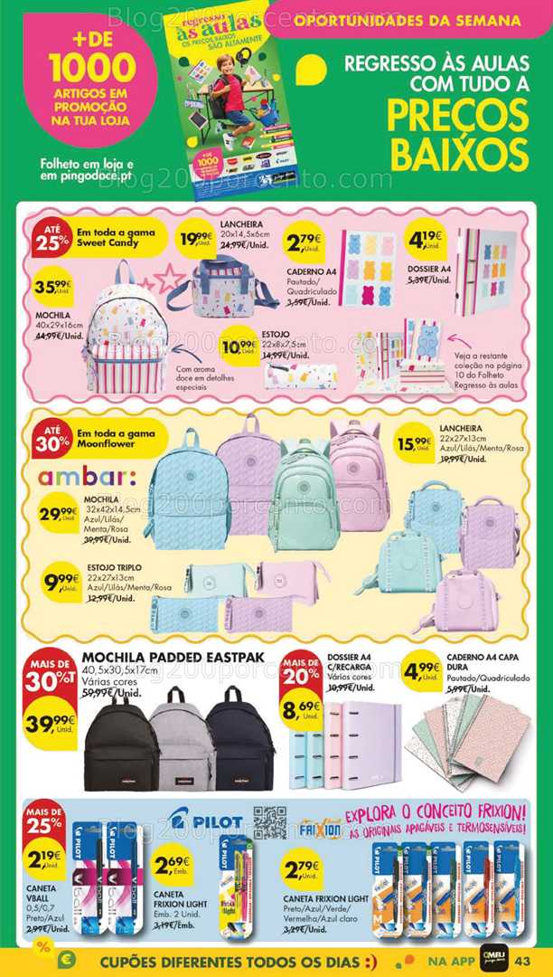 Antevisão Folheto PINGO DOCE Promoções de 19 a 25 agosto