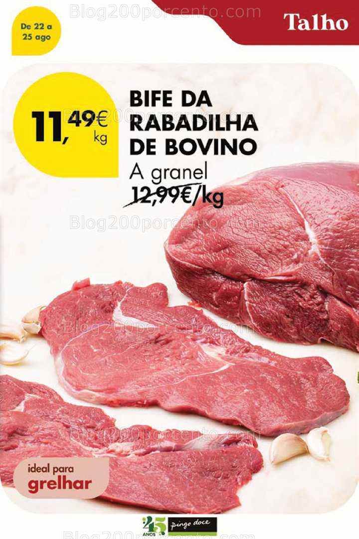 Antevisão Folheto PINGO DOCE Promoções Fim de Semana - 23 a 25 agosto