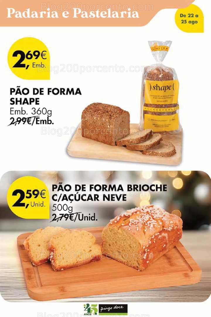 Antevisão Folheto PINGO DOCE Promoções Fim de Semana - 23 a 25 agosto