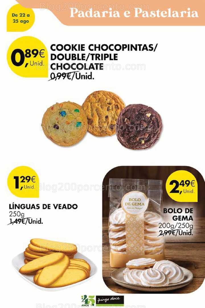 Antevisão Folheto PINGO DOCE Promoções Fim de Semana - 23 a 25 agosto